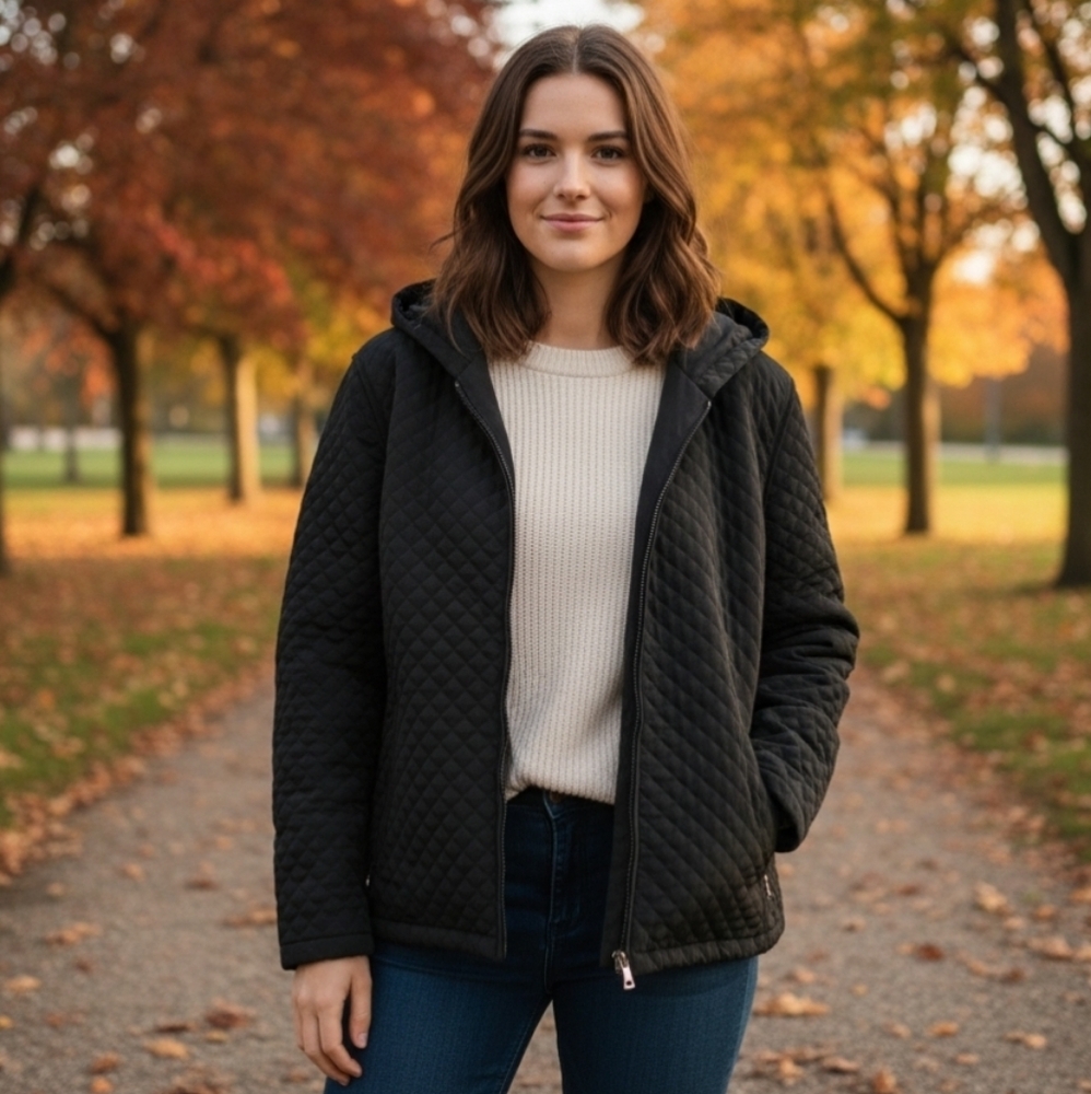 ESPRIT Black Quilted Jacket
